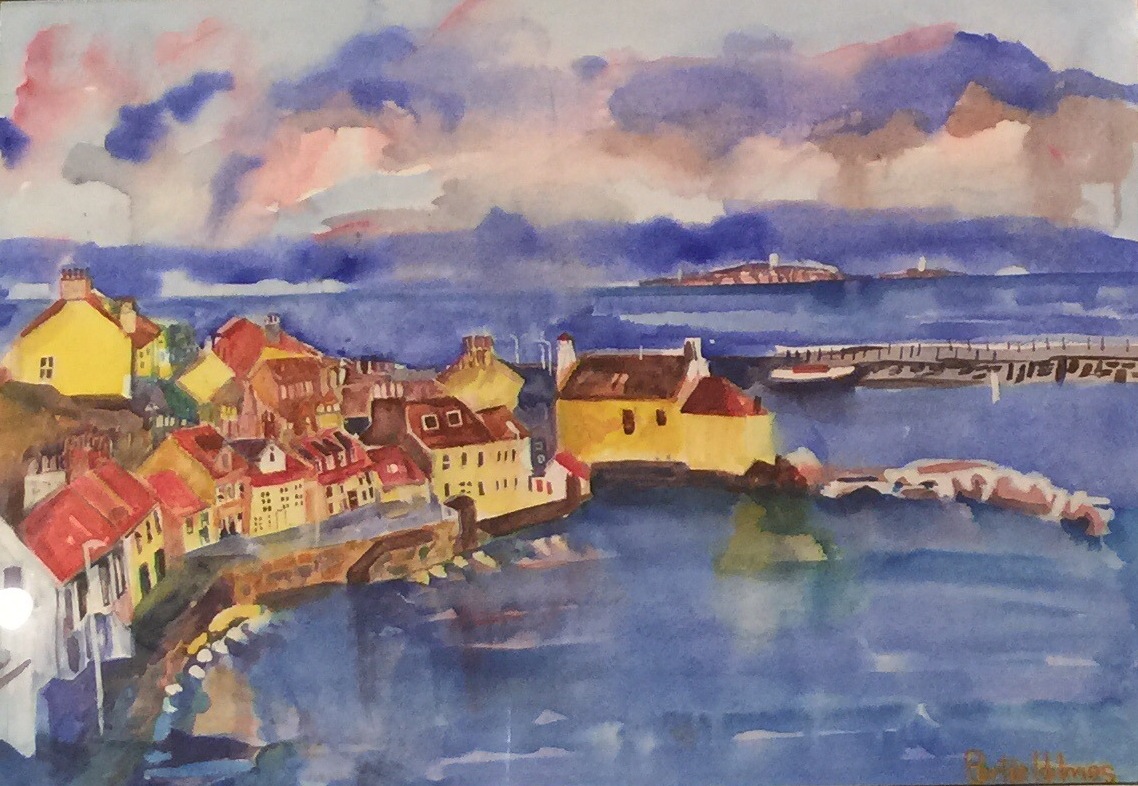 bertie-holmes-watercolour-looking-towards-the-Isle-of-may-from-Pittenweeem-Fife-Scotland .jpeg